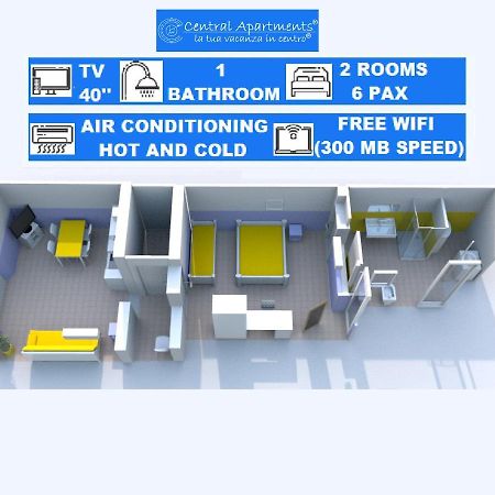 Central Apartments Caronda Street คาตาเนีย ภายนอก รูปภาพ
